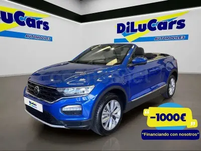 Usado VW T-Roc 115 CV (84 kW) 2020 Azul SUV