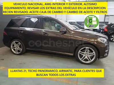 Usado Mercedes ML350 258 CV (189 kW) 2013 Marrón SUV