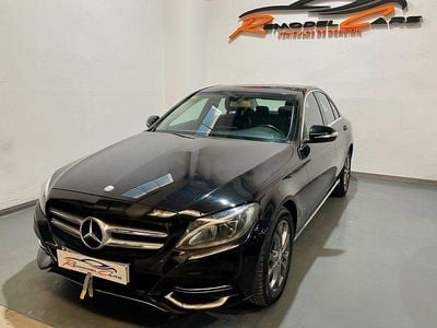 Usado Mercedes C220 Avantgarde 170 CV (125 kW) 2015 Negro Berlina