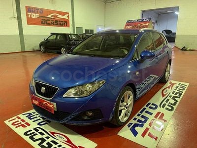 Brugt Seat Ibiza Sport 90 HK (66 kW) 2010 Blå Sedan