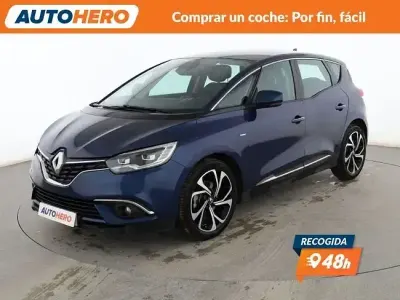 Usado Renault Scénic Zen 140 CV (102 kW) 2018 Azul Monovolumen