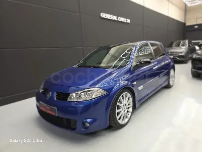 Occasion Renault Mégane 225 PK (165 kW) 2007 Blauw Sedan