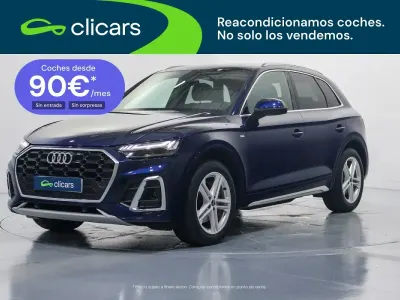 Usado Audi Q5 S-Line 163 CV (119 kW) 2022 Azul SUV