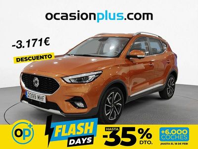 Usado MG ZS Luxury 111 CV (81 kW) 2023 Naranja Berlina