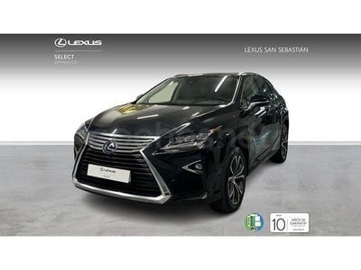 Usado Lexus RX450h Executive Line 313 CV (230 kW) 2017 Negro SUV