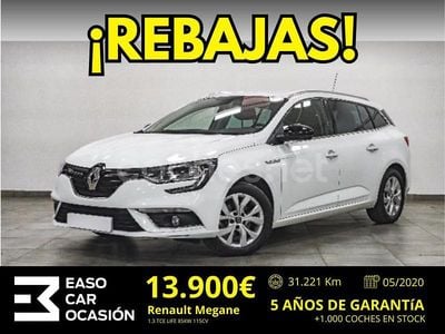 Blanco Usado 2020 Renault Mégane GrandTour Life Familiar | 16.900 € (Un poco caro)