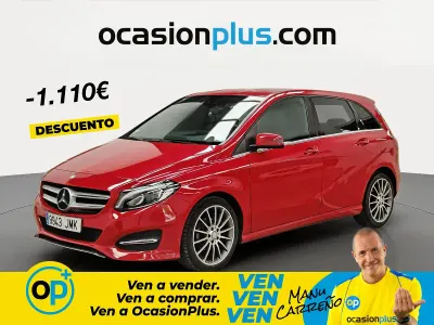 Brugt Mercedes B180 109 HK (80 kW) 2016 Rød MPV