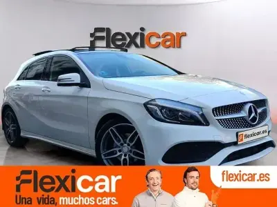 Usado Mercedes A180 AMG line 122 CV (89 kW) 2017 Blanco