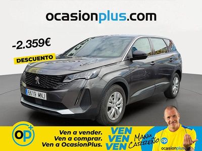 Usado Peugeot 5008 Active 136 CV (100 kW) 2024 Gris SUV
