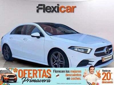Usado Mercedes A200 163 CV (119 kW) 2021 Blanco Berlina