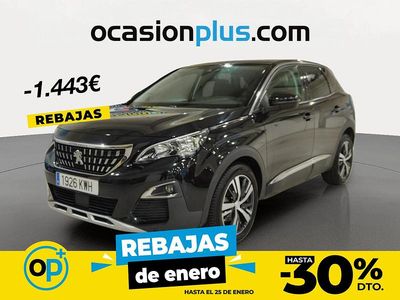 Negro Usado 2019 Peugeot 3008 Allure Recogida | 15.580 € (Precio justo)
