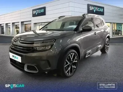 Usado Citroën C5 Aircross Shine 131 CV (96 kW) 2021 Gris SUV