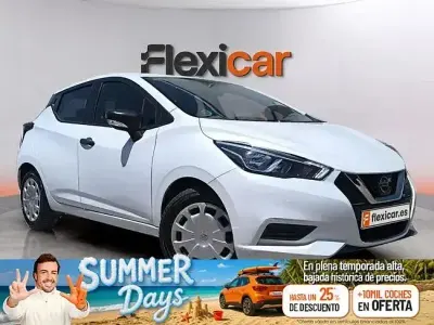 Usado Nissan Micra Acenta 73 CV (53 kW) 2017 Blanco Utilitario