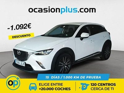 Usado Mazda CX-3 Luxury 105 CV (77 kW) 2015 Blanco SUV