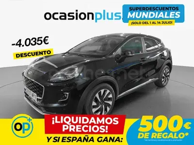 Usado Ford Puma Titanium 125 CV (91 kW) 2024 Negro SUV