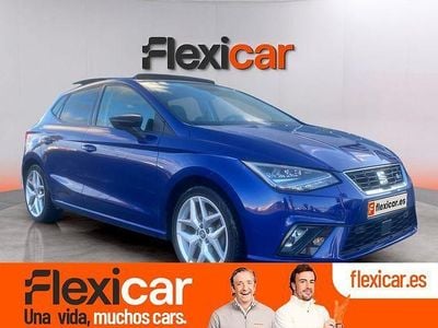 Usado Seat Ibiza FR 115 CV (84 kW) 2018 Azul Utilitario