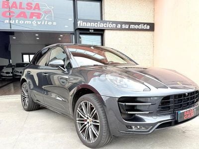 Usado Porsche Macan Turbo 400 CV (294 kW) 2016 Gris / plata SUV