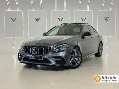 Usado Mercedes C43 AMG AMG 390 CV (286 kW) 2019 Gris / plata Berlina