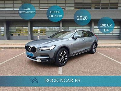 Gris / plata Usado 2020 Volvo V90 CC Pro Familiar | 23.990 € (Buen precio)