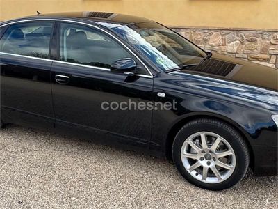 Usado Audi A6 140 CV (102 kW) 2007 Negro Berlina