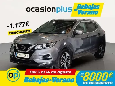 Usado Nissan Qashqai N-Connecta 116 CV (85 kW) 2018 Gris SUV