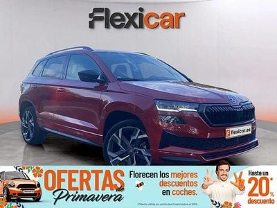 Usado Skoda Karoq SportLine 150 CV (110 kW) 2025 Rojo SUV