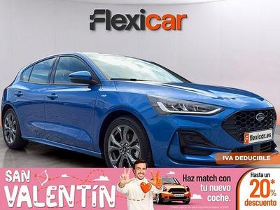 Usado Ford Focus ST-Line 125 CV (91 kW) 2023 Azul Berlina