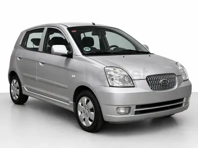 Usado Kia Picanto LX 61 CV (44 kW) 2004 Gris / plata Utilitario