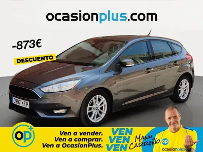 Usado Ford Focus Titanium 125 CV (91 kW) 2017 Gris Berlina