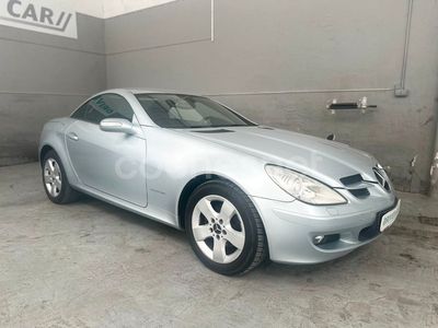 Usado Mercedes SLK200 163 CV (119 kW) 2004 Gris / plata Descapotable