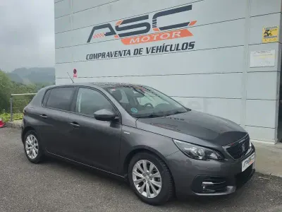 Usado Peugeot 308 Style 100 CV (73 kW) 2019 Gris / plata Berlina
