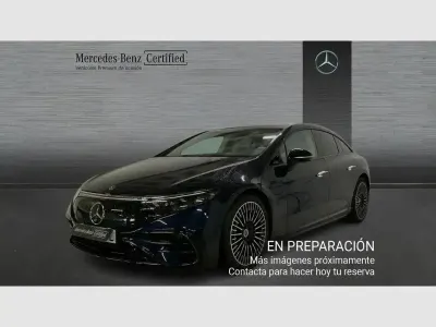 Usado Mercedes EQS450+ 264 kW (360 CV) 2024 Azul Berlina