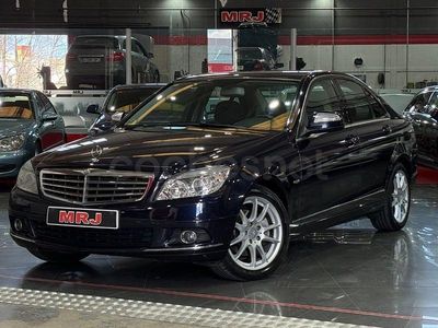Usado Mercedes C220 Elegance 170 CV (125 kW) 2009 Azul Berlina