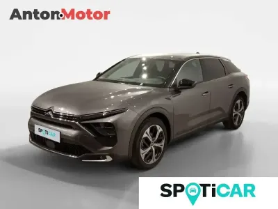 Usado Citroën C5 X Feel 130 CV (95 kW) 2023 Gris Familiar