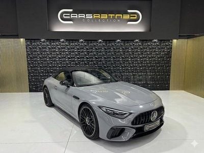 Usado Mercedes SL63 AMG AMG 585 CV (430 kW) 2023 Gris / plata Descapotable