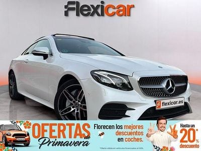 Usado Mercedes E220 194 CV (142 kW) 2018 Blanco Coupe