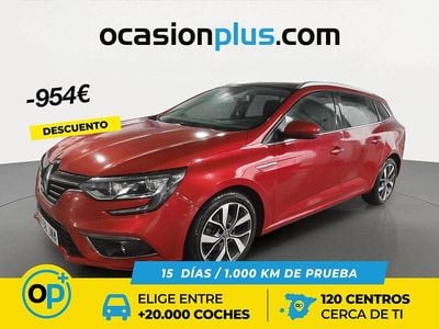Usado Renault Mégane GrandTour Bose Edition 130 CV (95 kW) 2017 Rojo Familiar