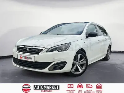 Usado Peugeot 308 SW GT-line 150 CV (110 kW) 2016 Blanco Familiar