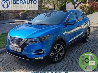 Usado Nissan Qashqai N-Connecta 110 CV (80 kW) 2017 Azul SUV