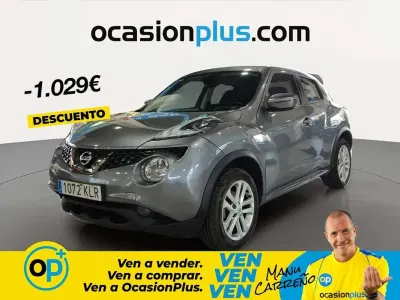 Usado Nissan Juke N-Connecta 117 CV (86 kW) 2018 Gris SUV