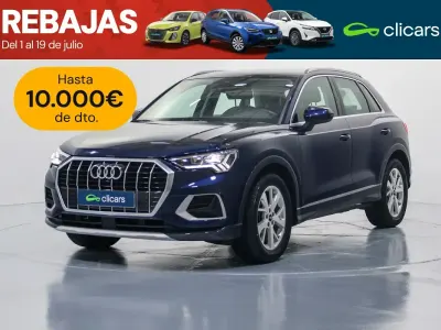 Usado Audi Q3 Advanced 150 CV (110 kW) 2021 Azul SUV
