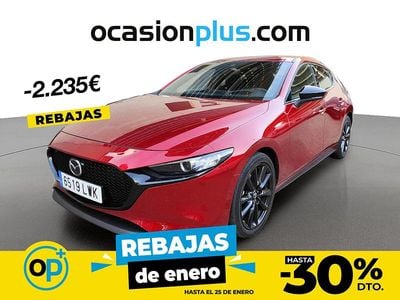 Rojo Usado 2022 Mazda 3 Homura-Line | 24.590 € (Precio justo)