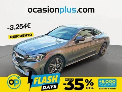 Usado Mercedes C300 258 CV (189 kW) 2020 Gris Coupe