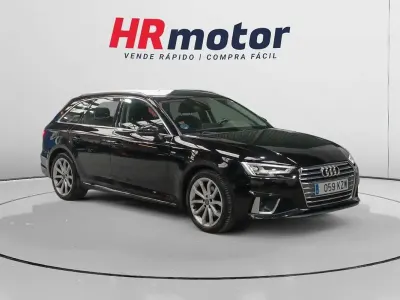 Usado Audi A4 S-Line 150 CV (110 kW) 2019 Negro Familiar