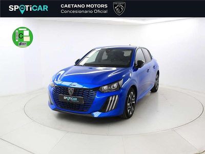 Usado Peugeot 208 Allure 101 CV (74 kW) 2024 Azul Utilitario