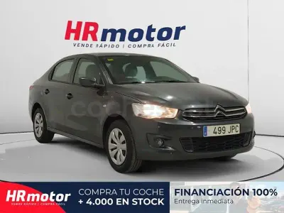 Usado Citroën C-Elysee I PureTech 82 CV (60 kW) 2016 Gris / plata Berlina