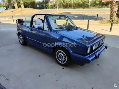 Brugt VW Golf Cabriolet 112 HK (82 kW) 1991 Blå Cabriolet