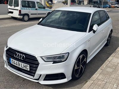 Usado Audi A3 116 CV (85 kW) 2020 Blanco Berlina