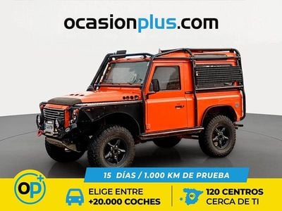 Usado Land Rover Defender 122 HP (89 kW) 2007 Laranja Carrinha