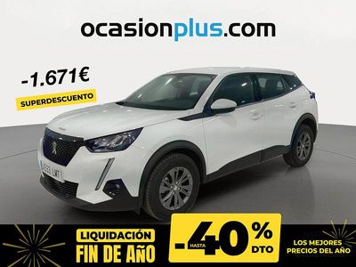 Blanco Usado 2021 Peugeot 2008 Active SUV | 13.990 € (Precio justo)
